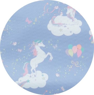 fafa「NOEMI ランドセルカバー(lリバーシブルタイプ)」 ブルーモノケロス　メール便送料198円対応可の画像