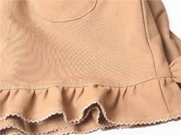 Souris(スーリー)「裾フリルショートパンツ」（110-130cm） 【メール便送料無料】の画像