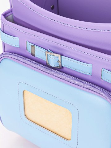 fafaランドセル2025年「クラリーノ軽量モデル 学習院型 BABY BLUE×LILAC」  【当店だけのオリジナルダブル特典付】の画像