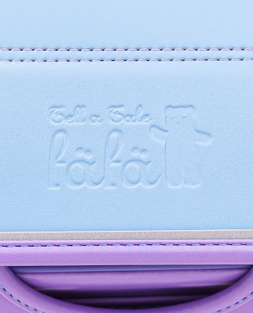 fafaランドセル2025年「クラリーノ軽量モデル 学習院型 BABY BLUE×LILAC」  【当店だけのオリジナルダブル特典付】の画像