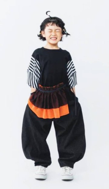 nunuforme ヌヌフォルム 「ポインテッド スリーブT」(size1,2)の画像