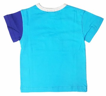 hakka kids「ライオンモチーフ付きTシャツ」(100-110cm） 【メール便送料無料】の画像