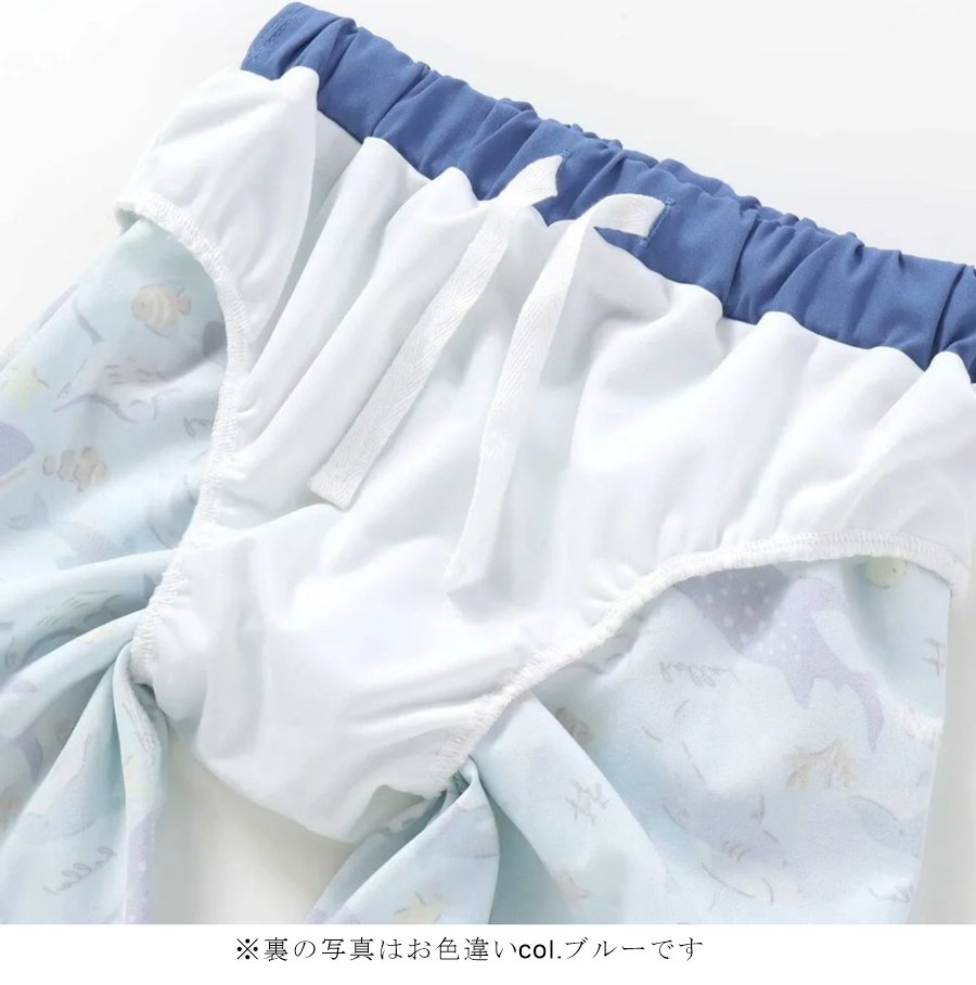 SLAP SLIP 「はたらくくるま柄パンツ型スイムウェア」 (90-130cm)の画像