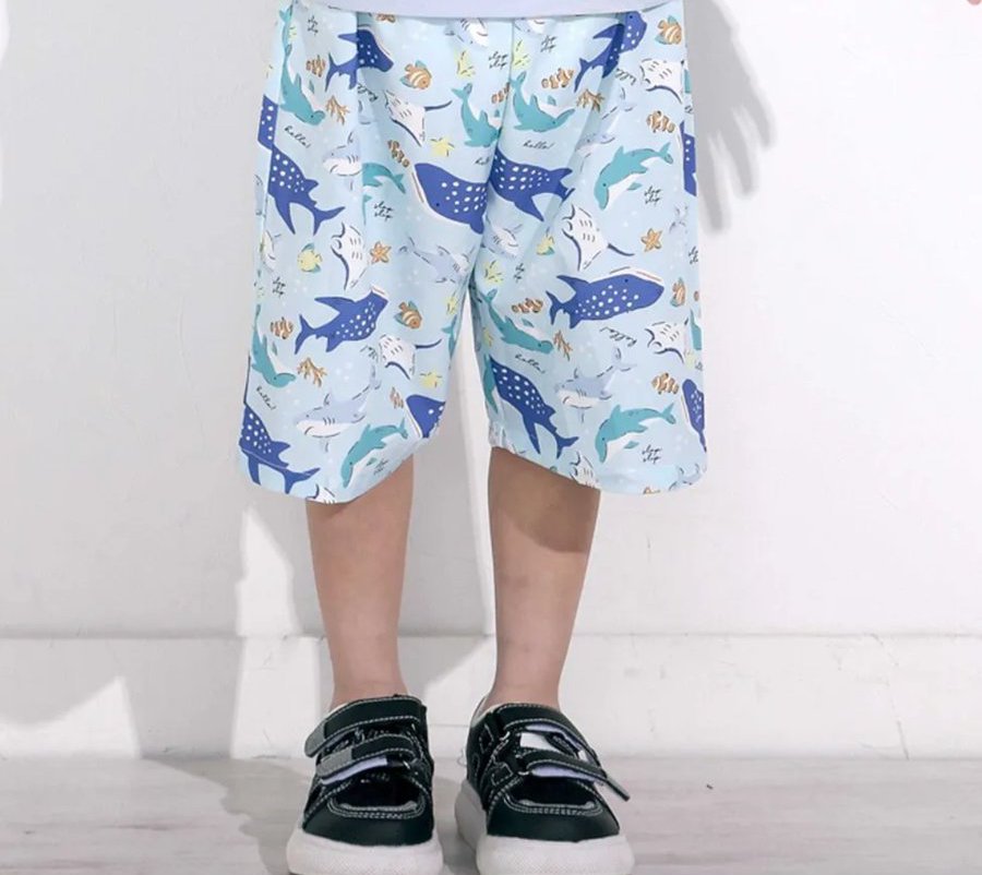 SLAP SLIP 「はたらくくるま柄、海の生き物パンツ型スイムウェア」 (90-130cm) 【新柄追加&再入荷しました】の画像