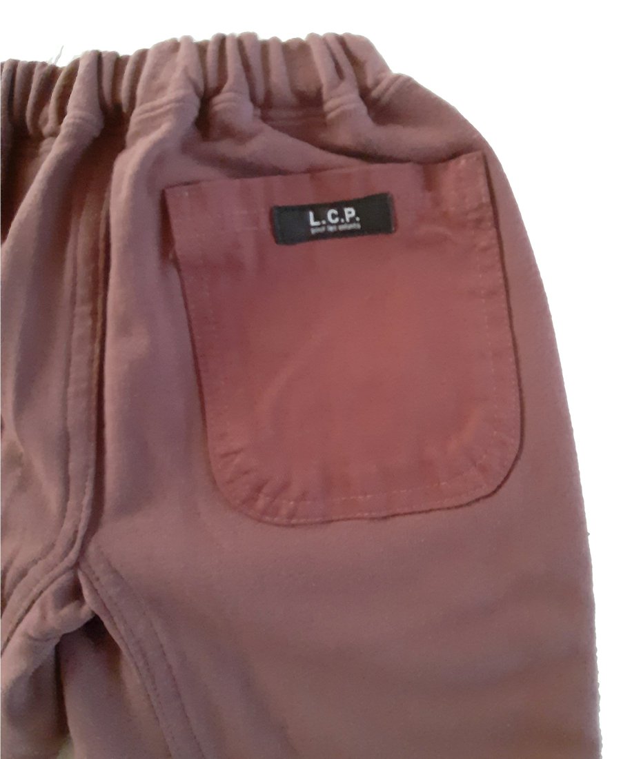 L.COPECK（エルコペック）「日本製 ミニ裏毛 ハーフパンツ」(90-130cm)  【メール便送料198円対応可】の画像