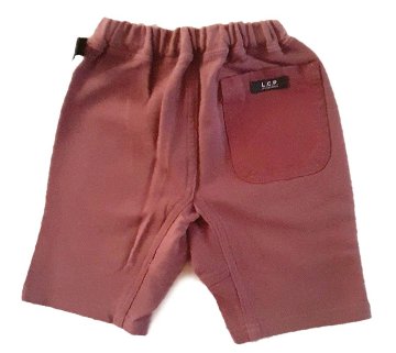 L.COPECK（エルコペック）「日本製 ミニ裏毛 ハーフパンツ」(90-130cm)  【メール便送料198円対応可】の画像