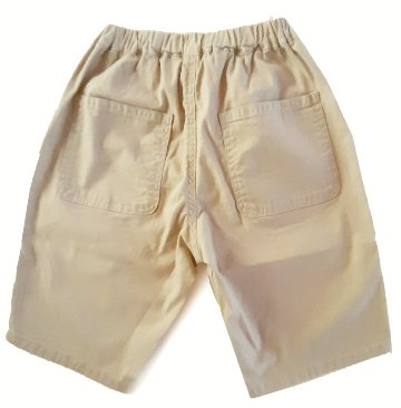 L.COPECK（エルコペック）「キャンバスハーフパンツ」(100-160cm)」 【メール便送料198円対応可】の画像