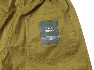 maarook「サイドライン入りツイルストレッチショートパンツ」(90-160cm)　【メール便送料無料】の画像