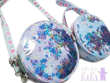 fafa「ELERIスパンコール入り丸型ポシェット」（F）の画像
