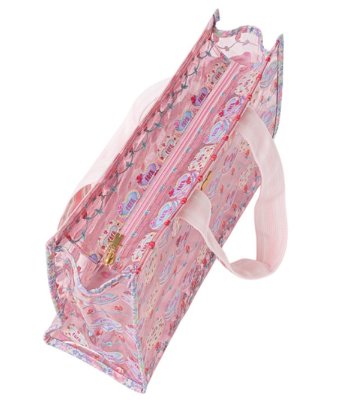  fafa「BETTY JANEクリアPVC＋スパンコールトートバッグ型プールバッグ」（F）の画像