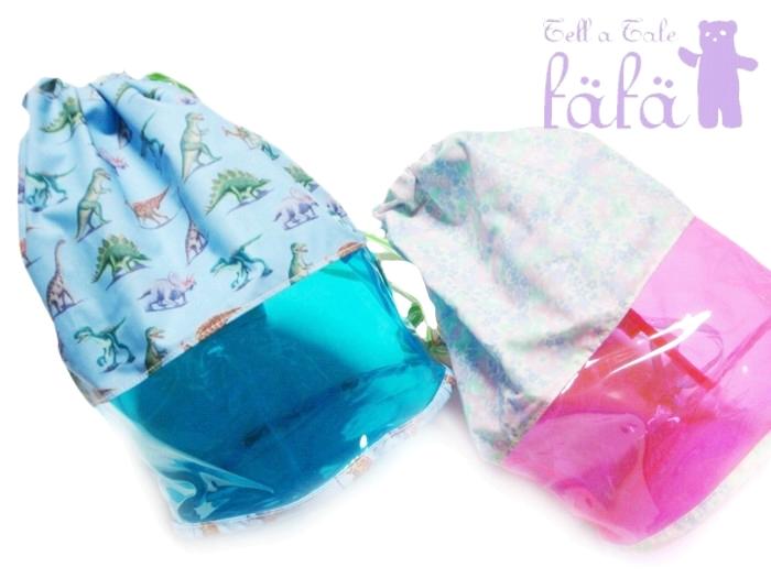 fafa 「MELODY 巾着型プールバッグ」（F）の画像