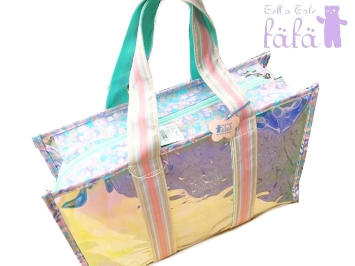 fafa 「MILLICENTオーロラシリーズトートバッグ型プールバッグ」（F）の画像