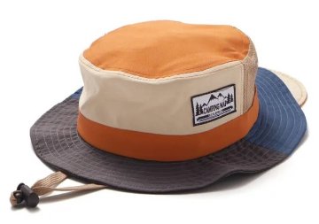 SLAP SLIP (スラップスリップ) 「メッシュ切り替え撥水UVカットサファリハット」 (50-54cm)　【メール便送料198円対応】の画像