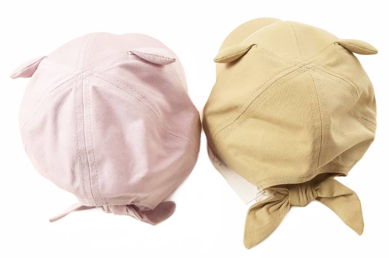 nino「ねこ耳後リボンCAP」(50-54cm) の画像