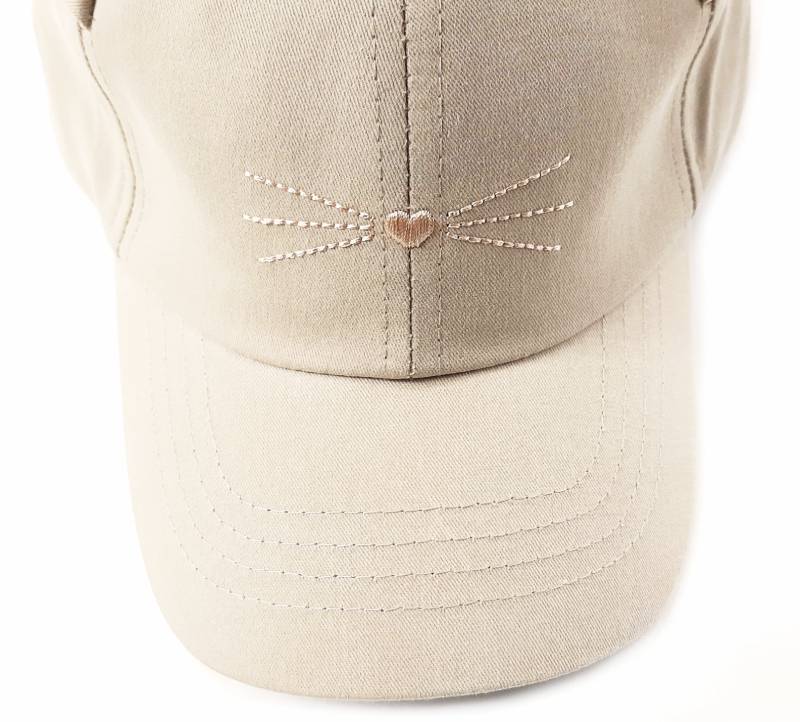 nino「ねこ耳後リボンCAP」(50-54cm) の画像