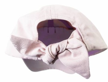 nino「ねこ耳後リボンCAP」(50-54cm) の画像