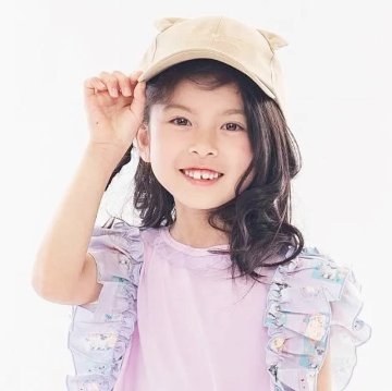 nino「ねこ耳後リボンCAP」(50-54cm) の画像