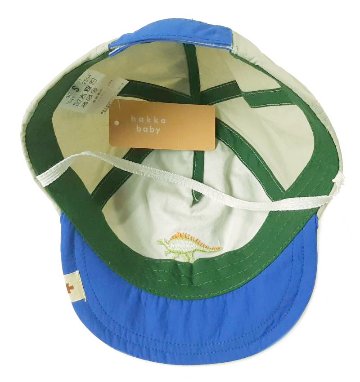 hakka baby「恐竜CAP」（F） 【メール便送料198円対応可】の画像