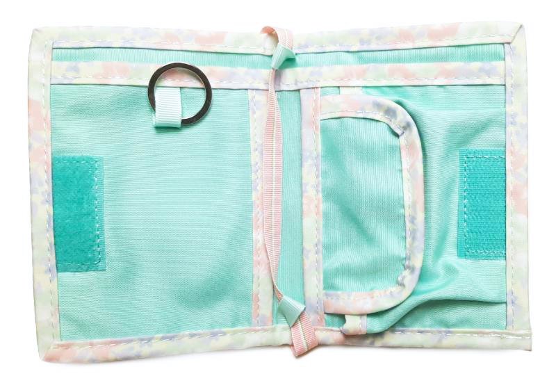 fafa 「EDOLIE ひも付き二つ折りスパンコールウォレット 」（F）ピンクCAKE  【メール便送料198円対応可】の画像