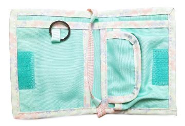 fafa 「EDOLIE ひも付き二つ折りスパンコールウォレット 」（F）ピンクCAKE  【メール便送料198円対応可】の画像