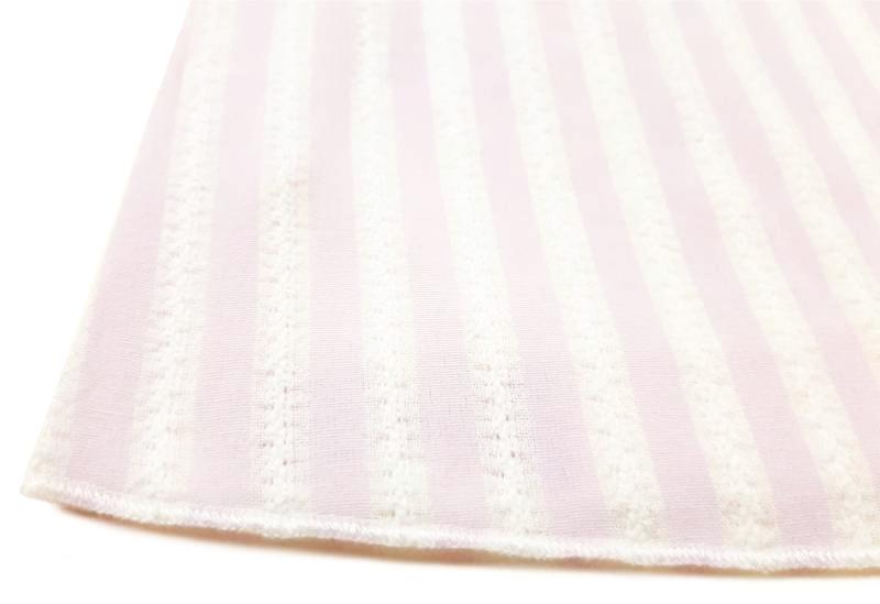 hakka baby&kids 「【KEEP DRY】リボン柄ストライプ切り替えチュニック」 (80-130cm） 【メール便送料無料】の画像