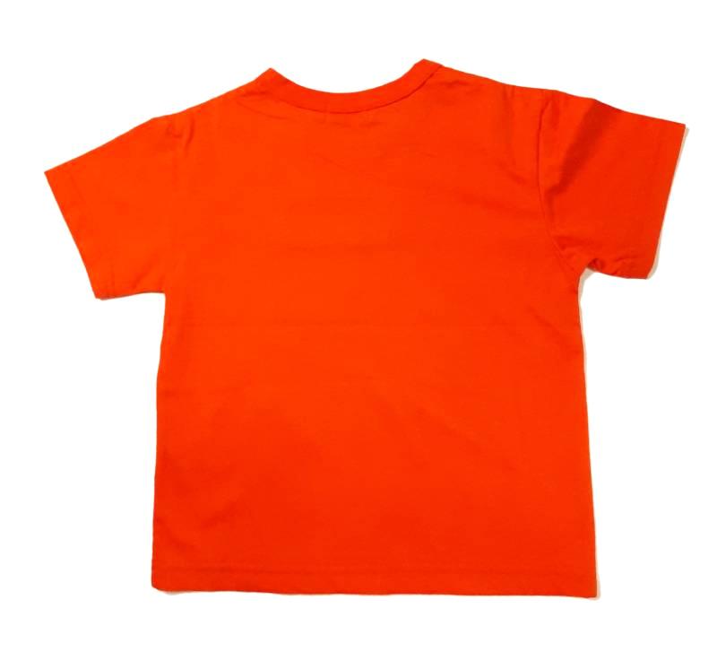 Tappet (タペット) 「チェック柄トラックパッチ刺繍はたらく自動車プリントＴシャツ」 (80-130cm)  【メール便送料無料】の画像
