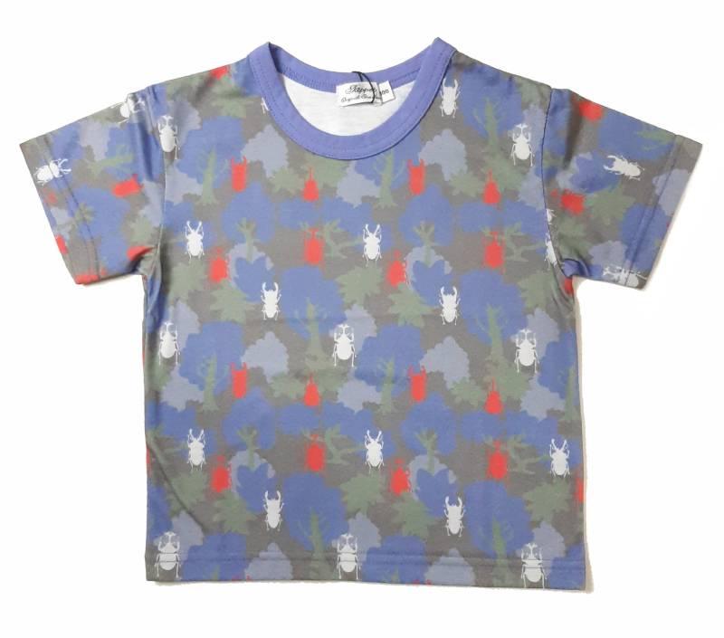Tappet (タペット) 「昆虫迷彩柄Ｔシャツ」 (80-140cm)  【メール便送料無料】の画像