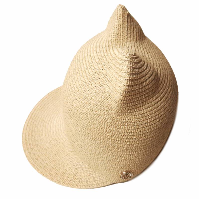 maarook「天然草木ネコみみキャップ」F(56-58cm)の画像