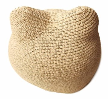 maarook「天然草木ネコみみキャップ」F(56-58cm)の画像