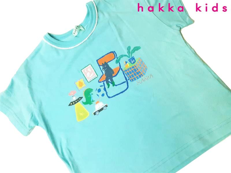 hakka kids「KOTOMI FUJIWARA コラボTシャツ」(100-130cm） 【メール便送料無料】の画像
