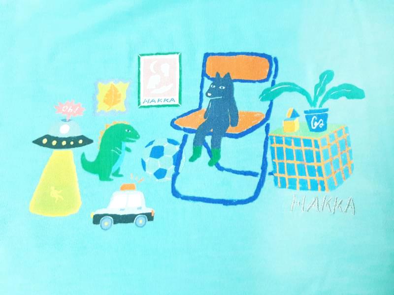 hakka kids「KOTOMI FUJIWARA コラボTシャツ」(100-130cm） 【メール便送料無料】の画像