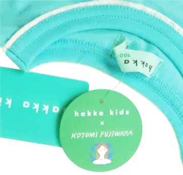 hakka kids「KOTOMI FUJIWARA コラボTシャツ」(100-130cm） 【メール便送料無料】の画像