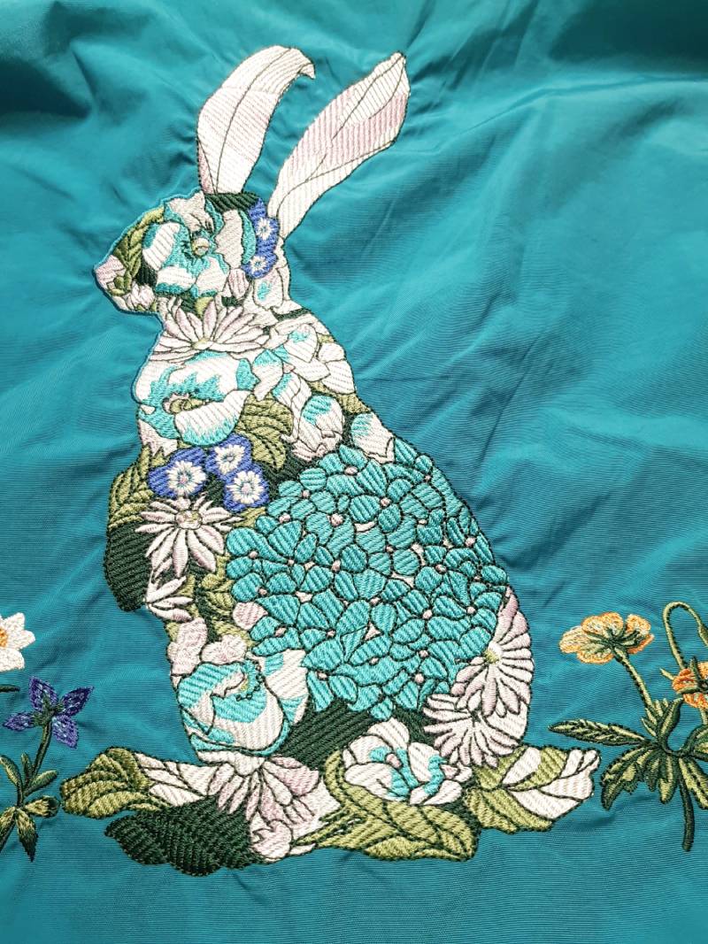 SUPER HAKKA 「〈Ball & Chainコラボ〉うさぎトートバッグ」(Mサイズ)　【メール便送料無料】の画像