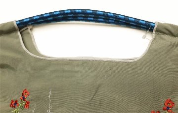 SUPER HAKKA 「〈Ball & Chainコラボ〉うさぎの隠れ家刺繍トートバッグ」(Lサイズ)　【メール便送料無料】の画像