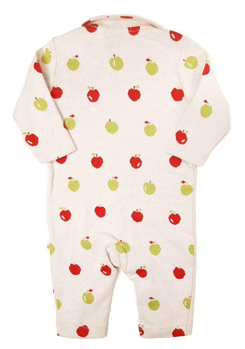 hakka baby「オリジナルフルーツジャガードカバーオール」(70-80cm） 【メール便送料無料】の画像