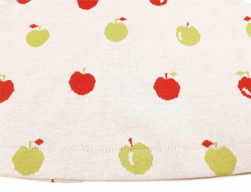 hakka baby「オリジナルフルーツジャガードベスト」(70-80cm） 【メール便送料無料】の画像