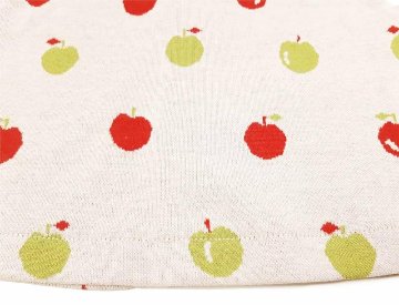 hakka baby「オリジナルフルーツジャガードベスト」(70-80cm） 【メール便送料無料】の画像