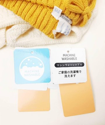 hakka baby「取り外し可能アニマルワッペン付きニットベスト」(70-80cm） 【メール便送料無料】の画像