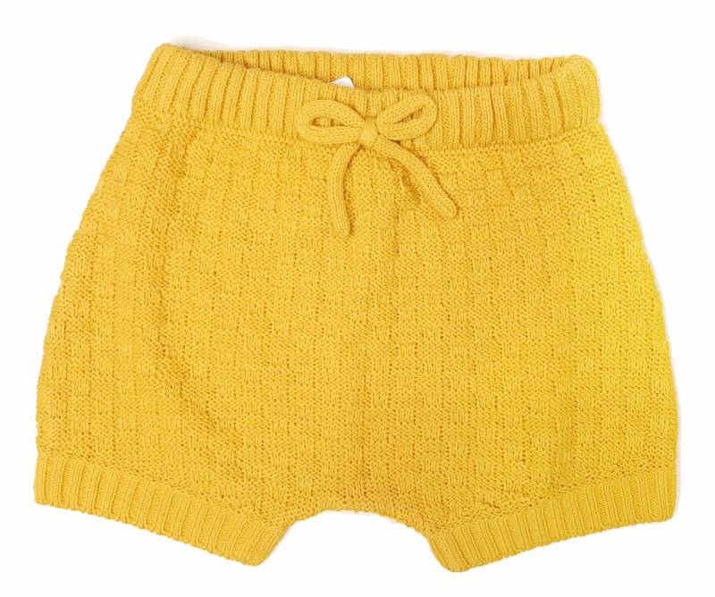 hakka baby「格子柄編みニットブルマー」(70-80cm） 【メール便送料無料】の画像