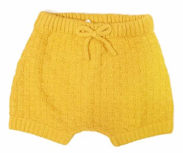 hakka baby「格子柄編みニットブルマー」(70-80cm） 【メール便送料無料】の画像