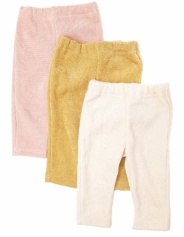 hakka baby「ポンポンしっぽ付きニットコールスパッツ」(70-80cm） 【メール便送料無料】の画像