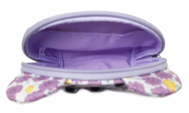 fafa「FUNFETTI スパンコール入りクマちゃんフェイスポーチ」（F）の画像