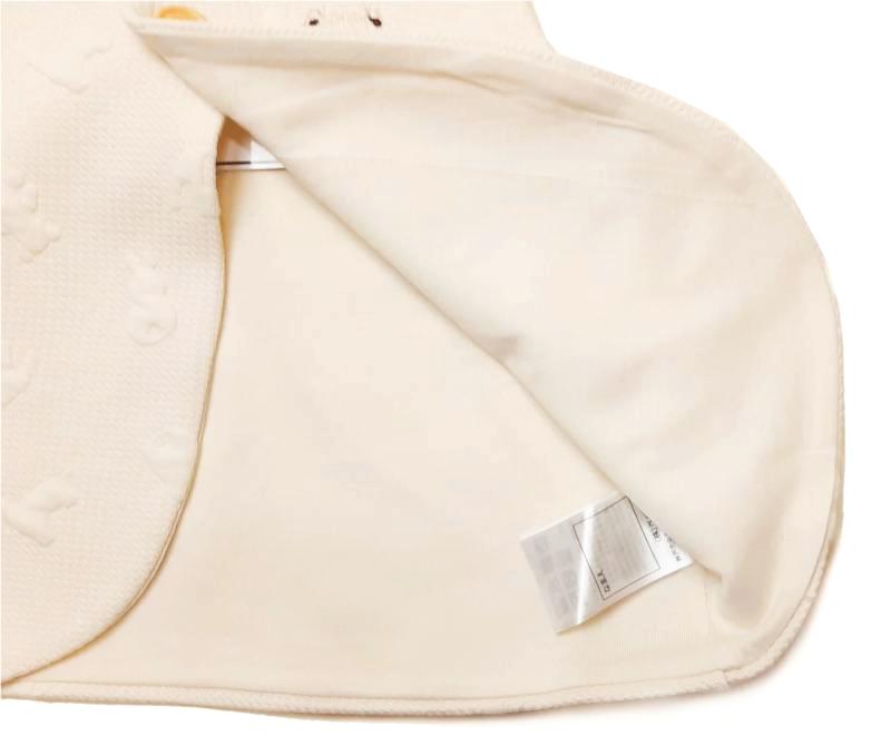 SLAP SLIP 「アニマルトーイ キルトくまちゃん刺繍ベスト」F(70-80cm) 【メール便対応可】の画像