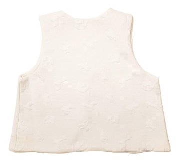 SLAP SLIP 「アニマルトーイ キルトくまちゃん刺繍ベスト」F(70-80cm) 【メール便対応可】の画像