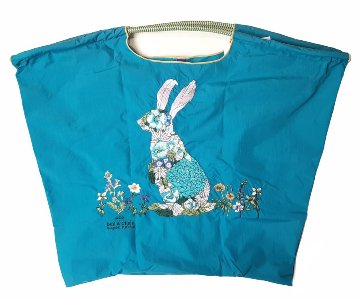 SUPER HAKKA 「〈Ball & Chainコラボ〉うさぎトートバッグ」(Lサイズ)　【メール便送料無料】の画像