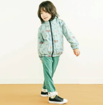 SLAP SLIP(スラップスリップ) 「フード付きタフタリバーシブルジャケットboys」(80-130cm) の画像