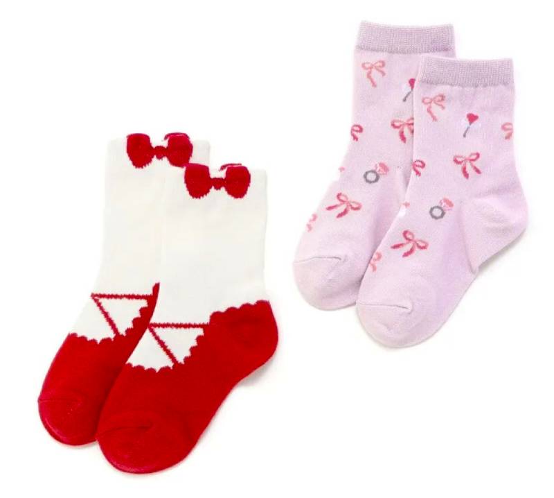 SLAP SLIP 「ガールズアソートソックス２P」 (13-21cm) メール便対応可の画像