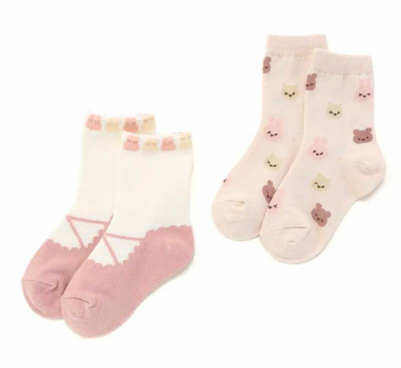 SLAP SLIP 「ガールズアソートソックス２P」 (13-21cm) メール便対応可の画像