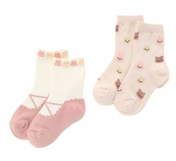 SLAP SLIP 「ガールズアソートソックス２P」 (13-21cm) メール便対応可の画像
