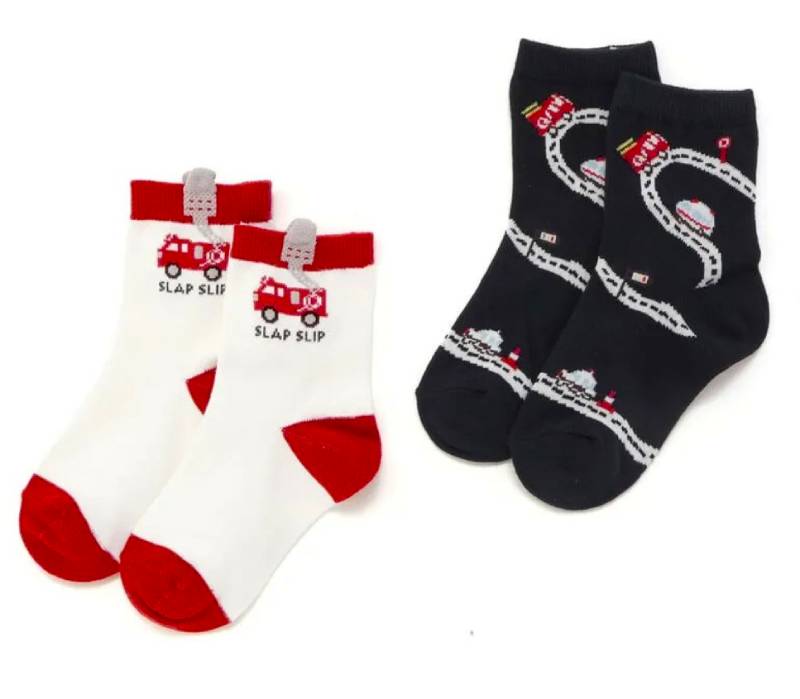 SLAP SLIP 「ボーイズアソートソックス２P」 (13-21cm) メール便対応可の画像